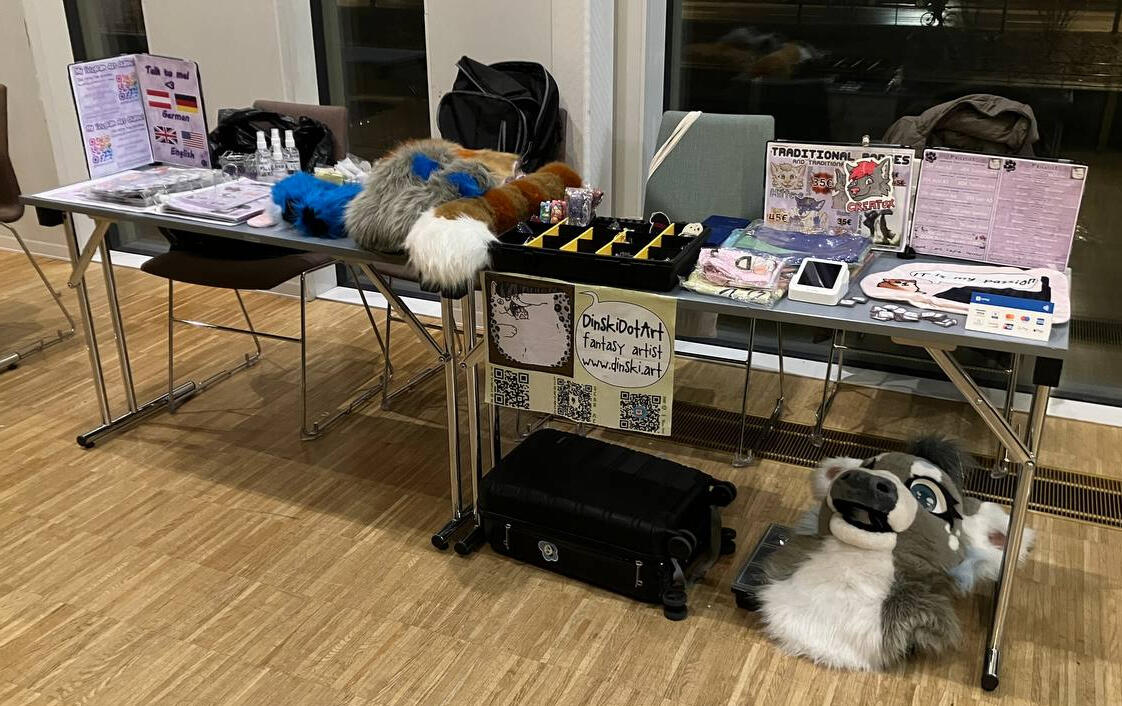 Double Table at NFC Artist Alley &#39;25