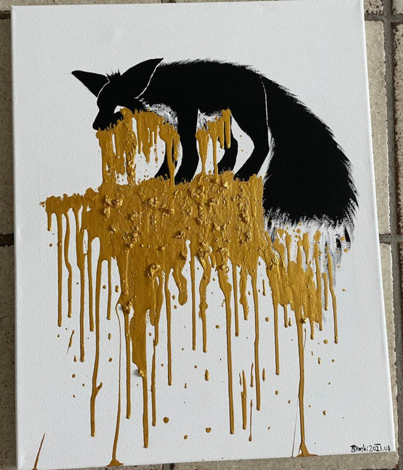 Artshow Artwork on Canvas