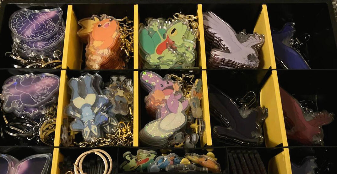 Box full of Keycharms