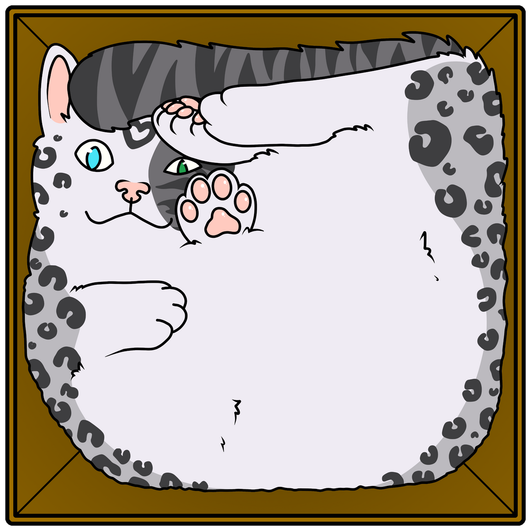 Cats fit everywhere!